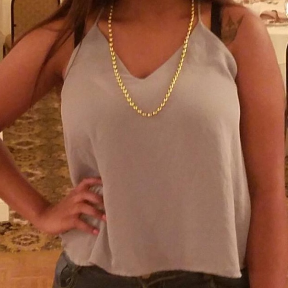 Wet Seal Tank Top Blue Sz M